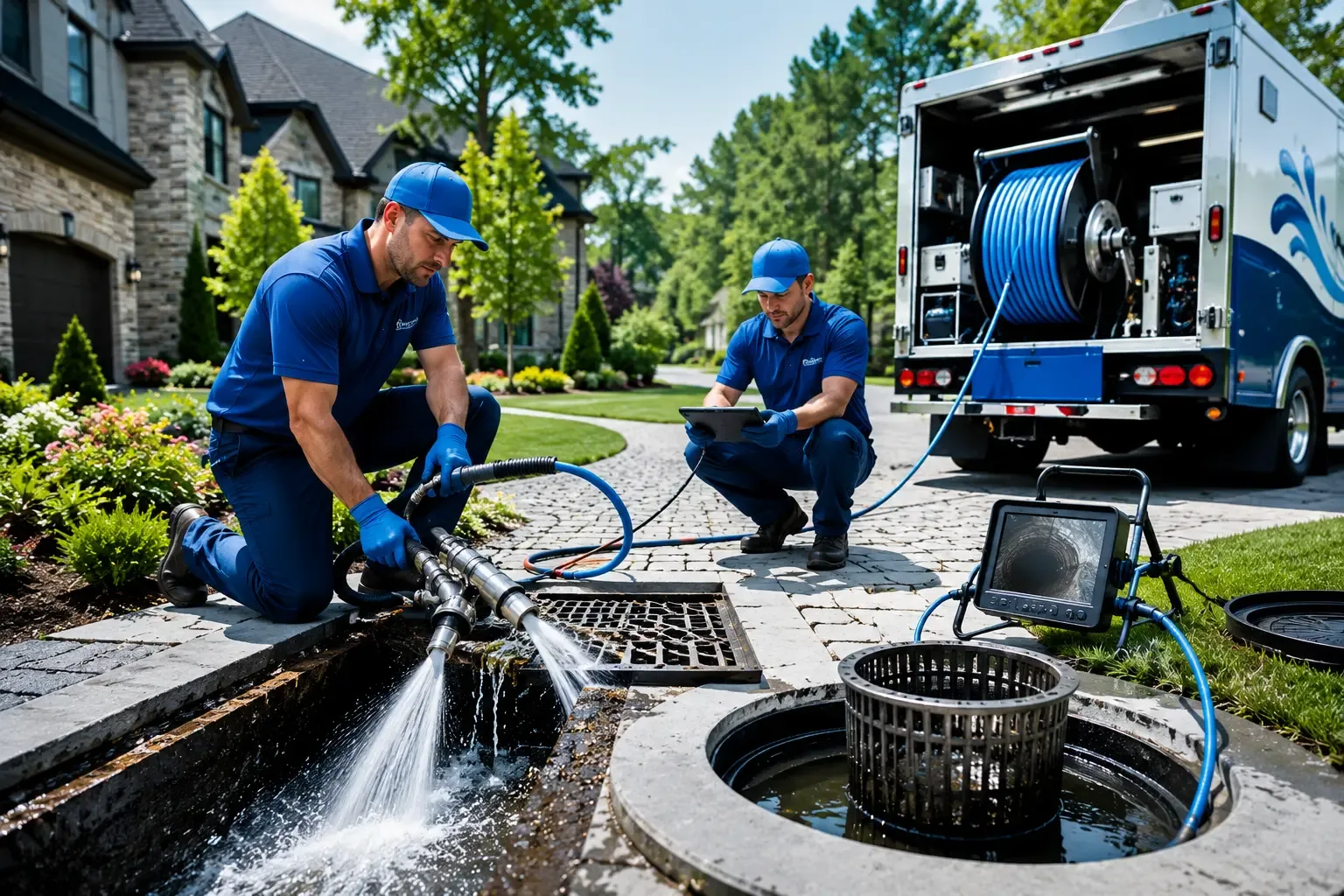 Local outdoor drain cleaning professionals in New Milford, NJ